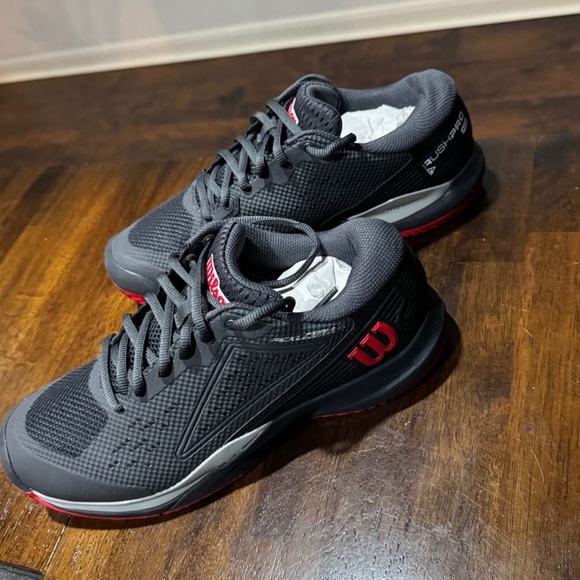 Wilson Other - Wilson Men's Black and Red Tennis Shoes